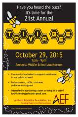 AEF Trivia Bee 2015 poster